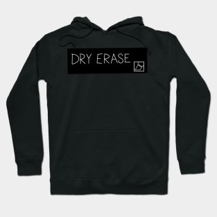 Black Dry Erase Label Hoodie